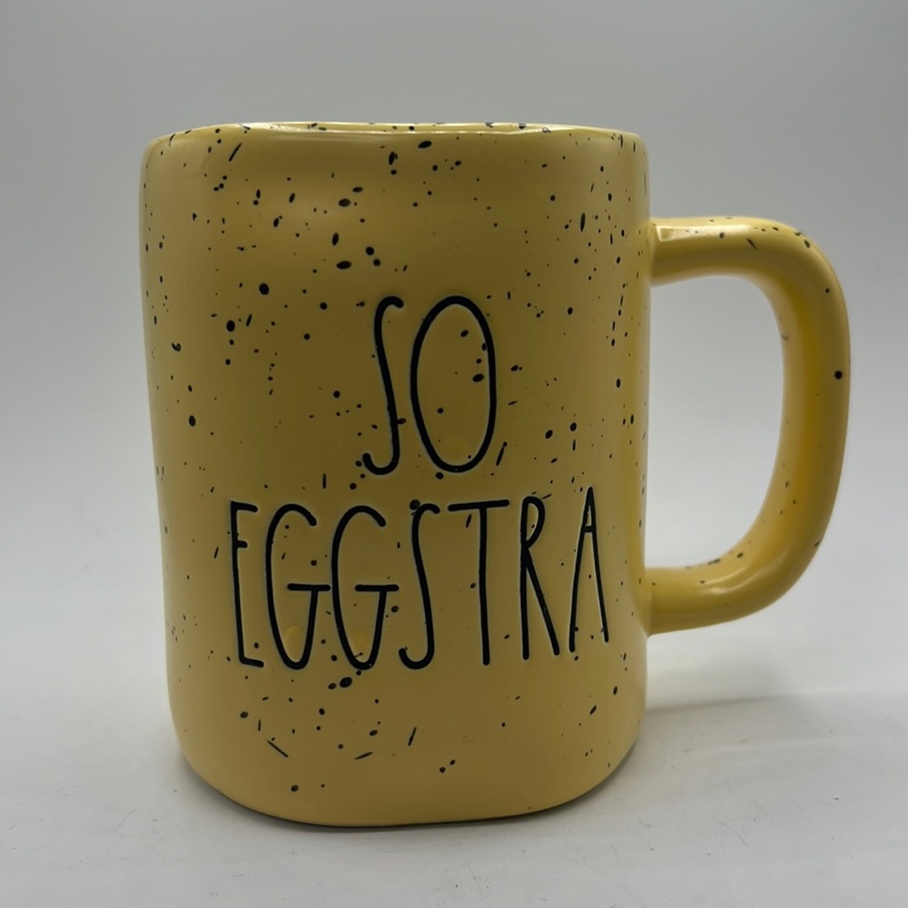 Rae Dunn Speckled Eggstra Mug